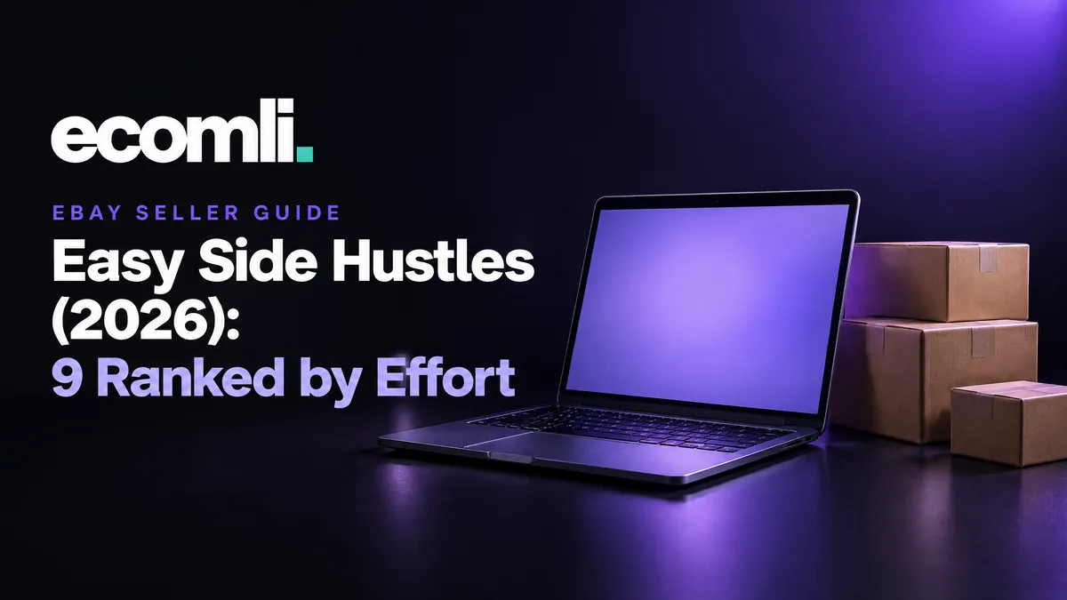 Easy Side Hustles (2026): 9 Ranked by Effort