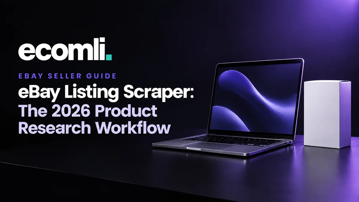 eBay Listing Scraper: The 2026 Product Research Workflow