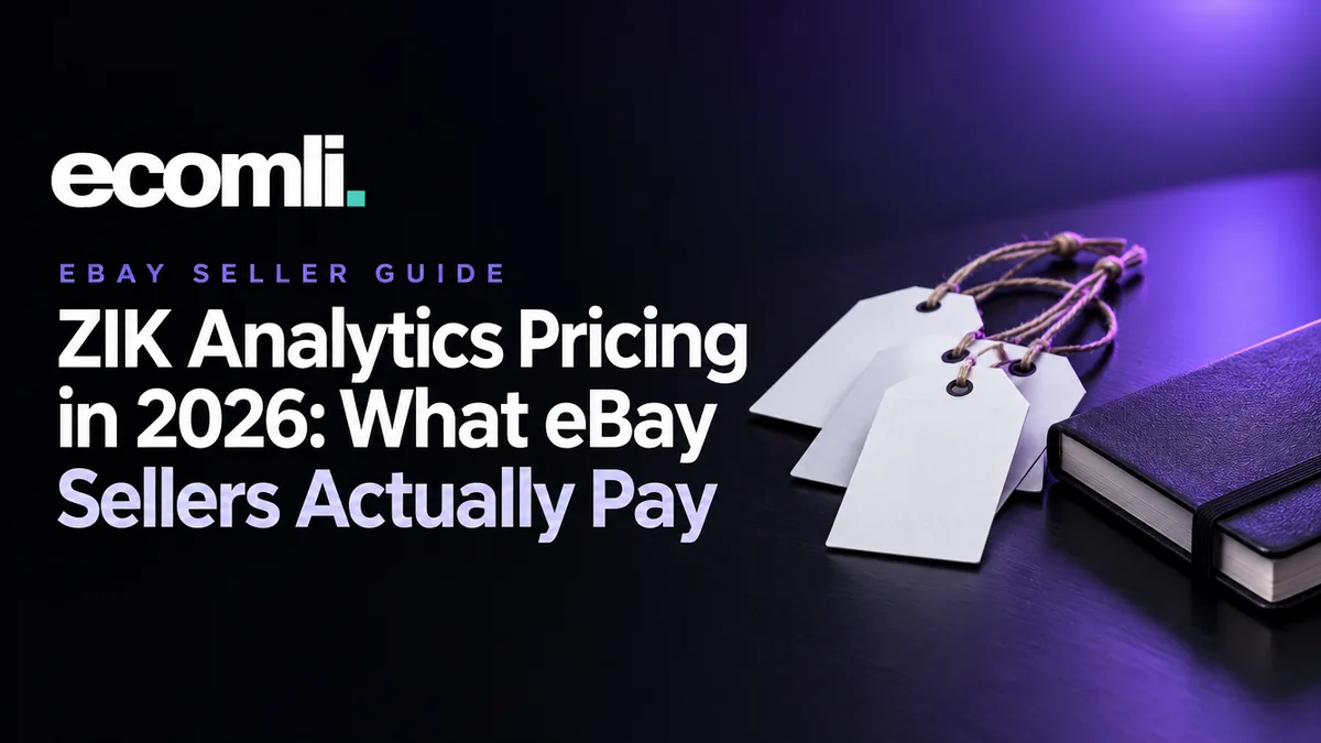 ZIK Analytics Pricing in 2026: What eBay Sellers Actually Pay